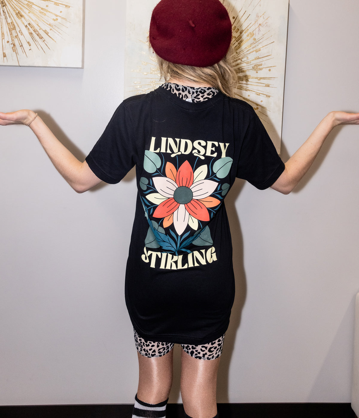 Lindsey Stirling Flower Shirt