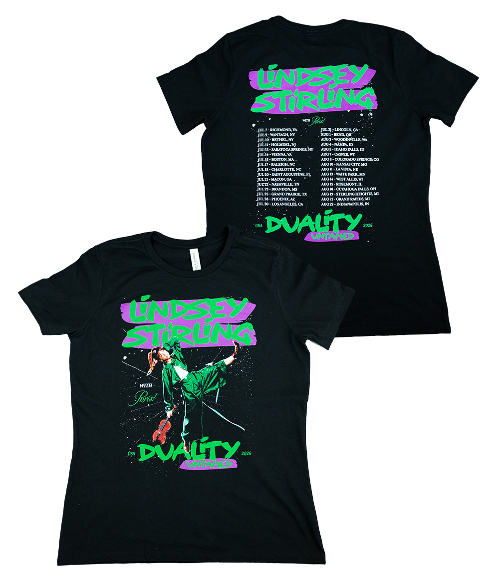 Lindsey Stirling Duality Untamed Tour Womens Shirt