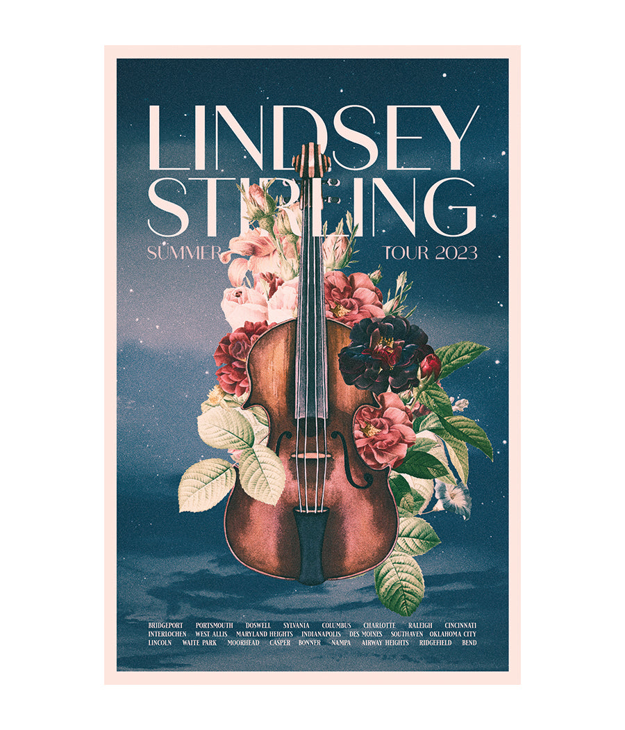 Lindsey Stirling Summer Tour 2023 Poster