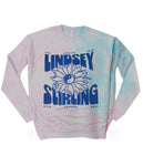 Lindsey Stirling Sunflower Tie-Dye Crewneck Sweatshirt