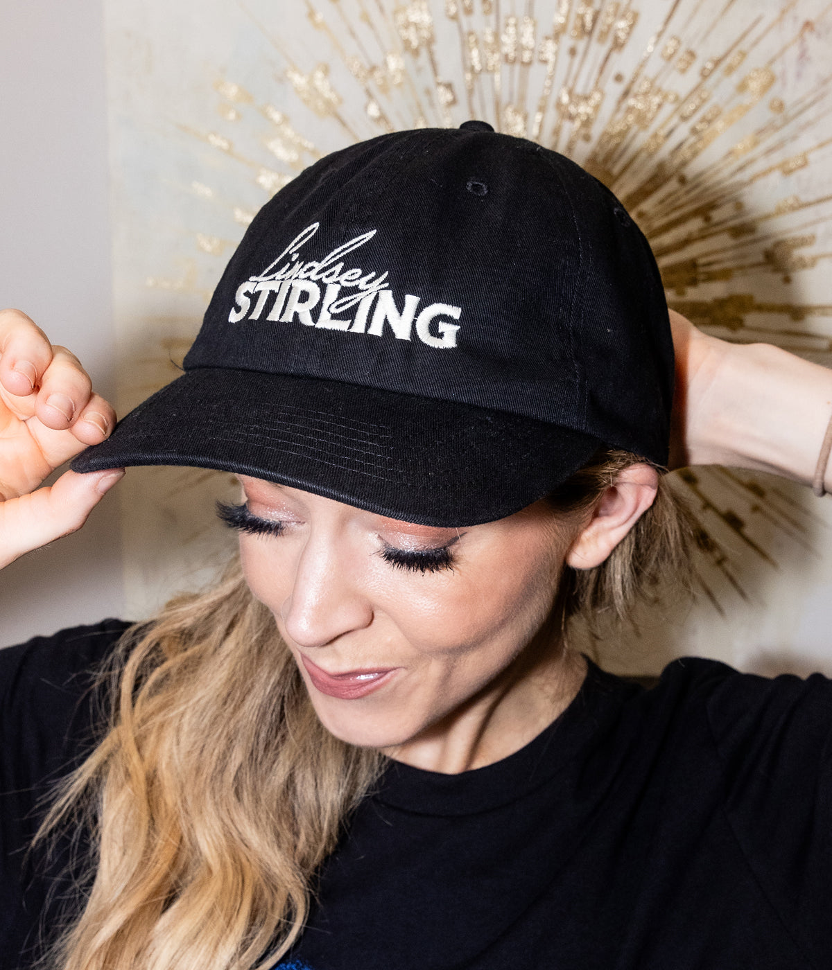 Lindsey Stirling Text Logo Dad Hat
