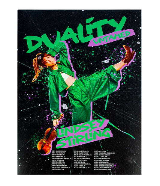 Lindsey Stirling Duality Untamed Tour Poster