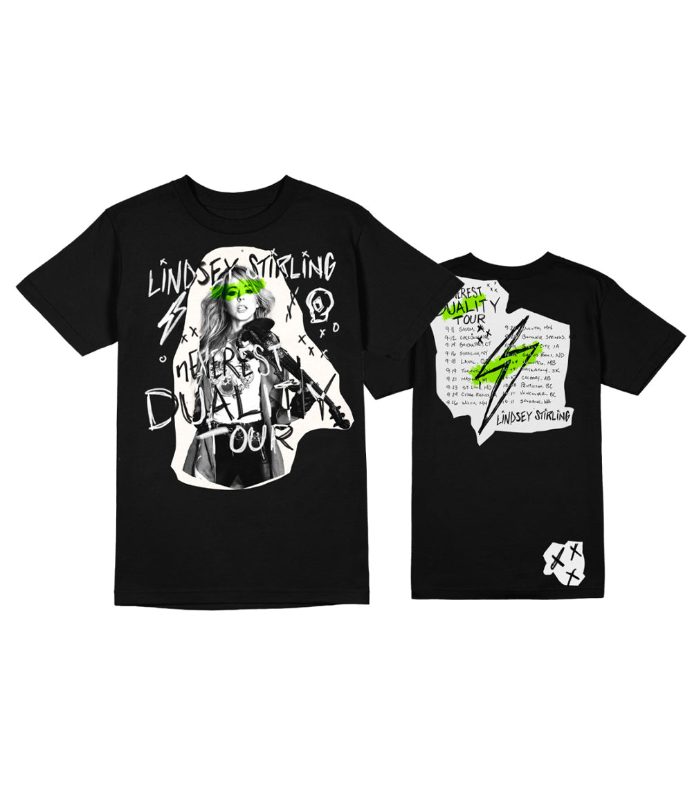 Lindsey Stirling Rock Star Sketch 2025 Fall Tour Shirt