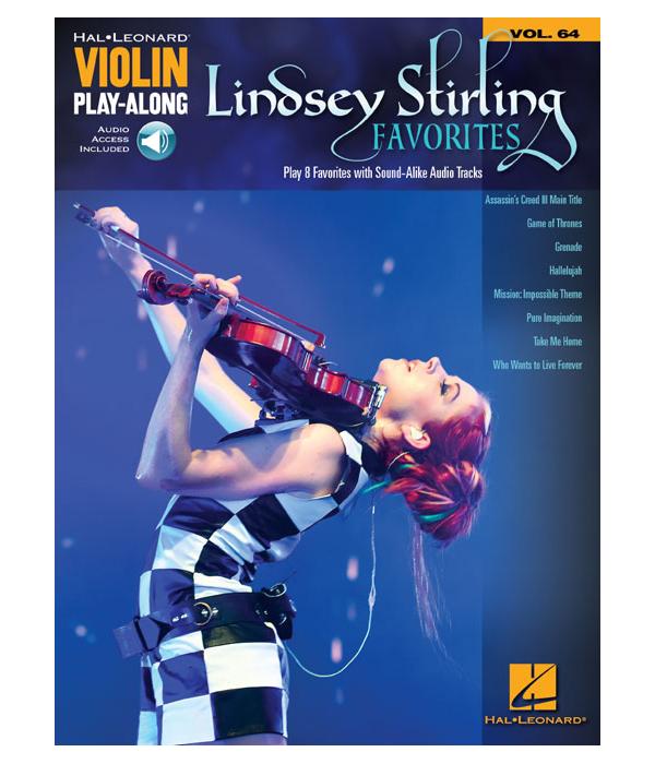 Lindsey Stirling Favorites: Violin Play-Along Volume 64 Music Book