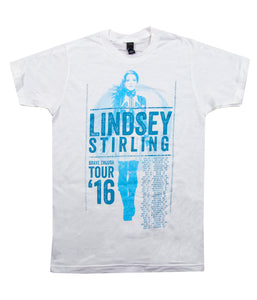 Lindsey Stirling Brave Enough 2016 Tour Shirt