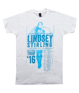 Lindsey Stirling Brave Enough 2016 Tour Womens Shirt