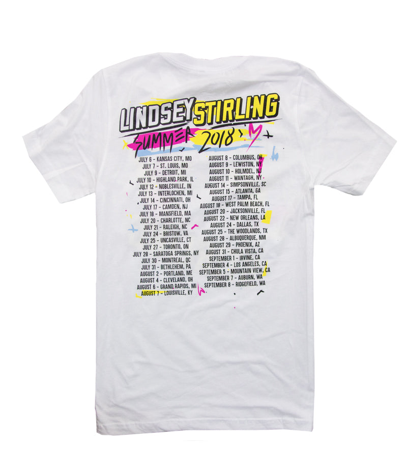 Lindsey Stirling Pop Photo 2018 Tour Womens Shirt
