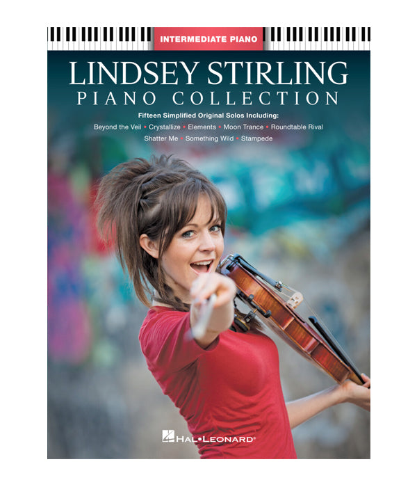 Lindsey Stirling Piano Collection Music Book (Intermediate Piano / Red)