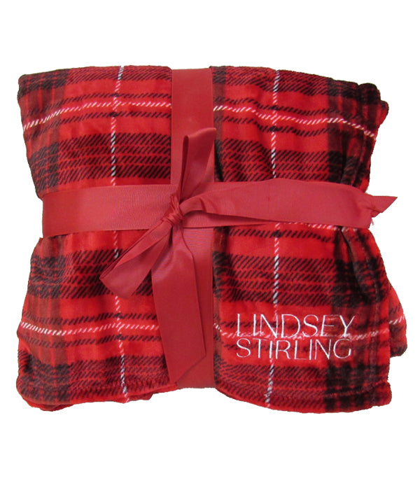Lindsey Stirling Logo Flannel Plush Pattern Blanket