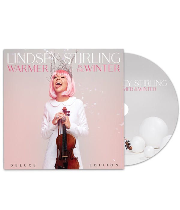 Lindsey Stirling Warmer In The Winter Deluxe Edition CD Bundle