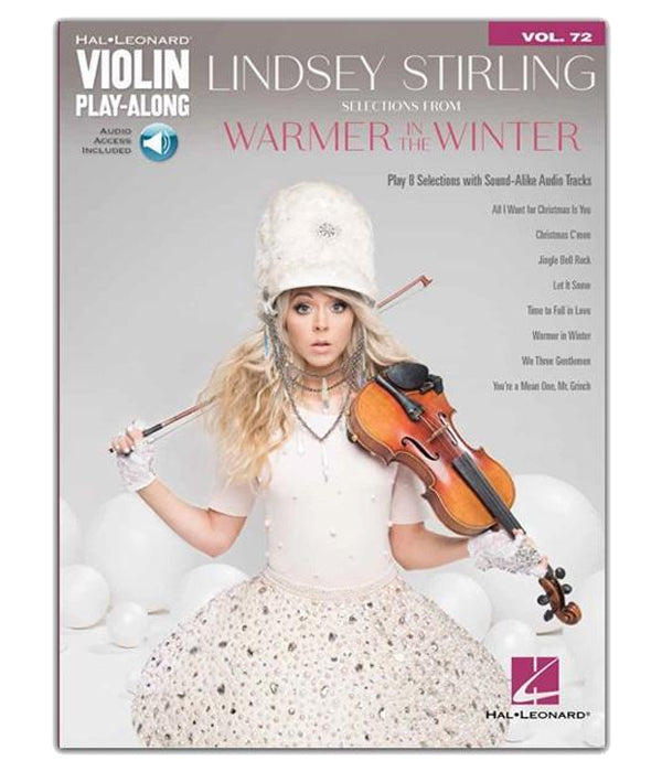 Lindsey Stirling Warmer In The Winter Violin Play-Along Book