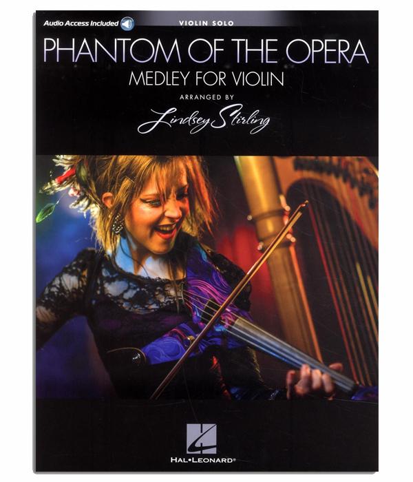 Lindsey Stirling Phantom Of The Opera Medley for Violin Solo w/ Karaoke Track (Book)