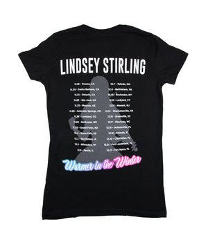 Lindsey Stirling Warmer 2019 Tour Womens Shirt (Tour)