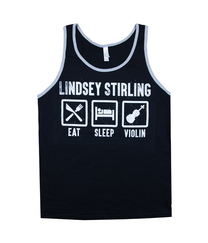 Lindsey Stirling Eat Sleep Tank Top