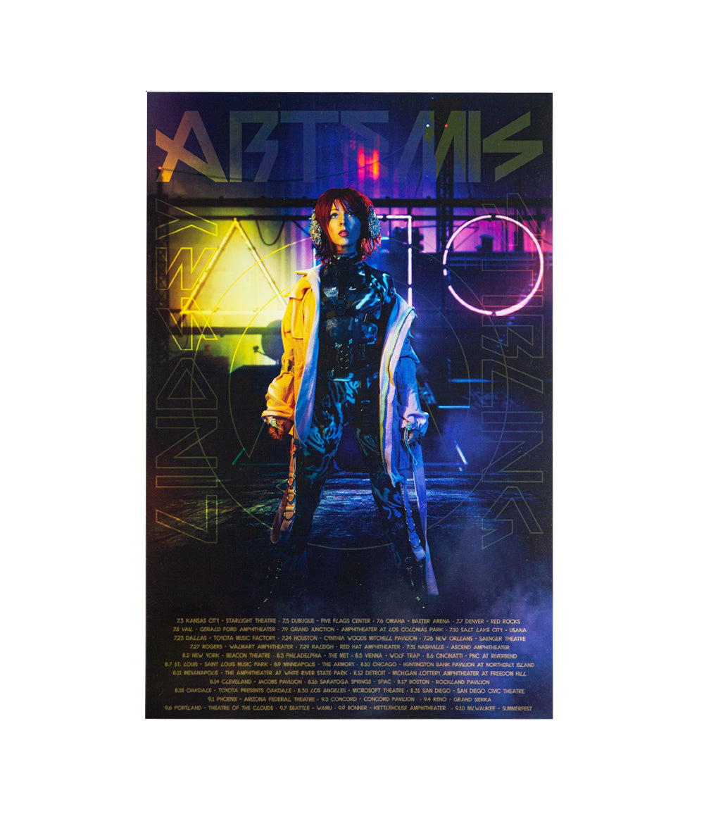 Lindsey Stirling Artemis Photo 2021 Tour Poster